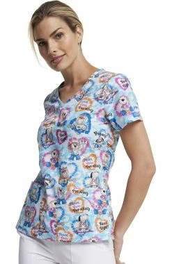 Dickies Women's Hippie Hounds Print Scrub Top 14 Dickies Women's Hippie Hounds Print Scrub Top -Havaianas Shop 5 di dk721 print 650
