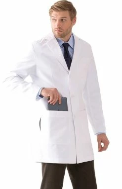 Medelita Men's M3 Laennec Classic Fit 40" Lab Coat 12 Medelita Men's M3 Laennec Classic Fit 40" Lab Coat -Havaianas Shop 5 md lmm3lc 650