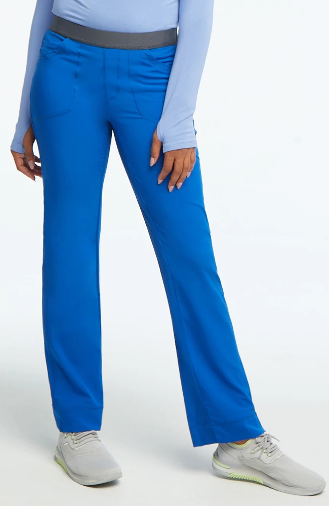 Cherokee Clearance Women's Rib Yoke Waist Pull On Scrub Pants 8 Cherokee Clearance Women's Rib Yoke Waist Pull On Scrub Pants - Image 6