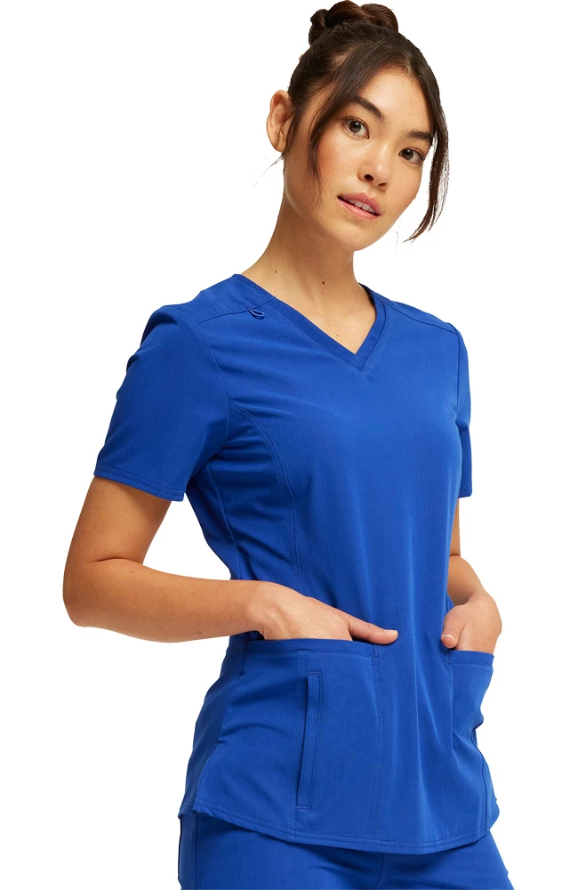 Cherokee Clearance Women's Solid Scrub Top 8 Cherokee Clearance Women's Solid Scrub Top - Image 6