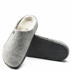 Birkenstock Men's Zermatt Shearling Wool Felt In Light Grey 8 Birkenstock Men's Zermatt Shearling Wool Felt In Light Grey -Havaianas Shop BI 1015092 2100 4 1100x