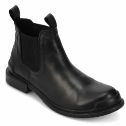 Bueno Women's Easy Leather Bootie In Black