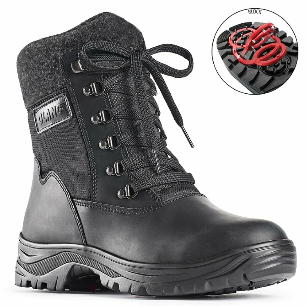 Olang Men's Kursk Boots In Black 3 Olang Men's Kursk Boots In Black