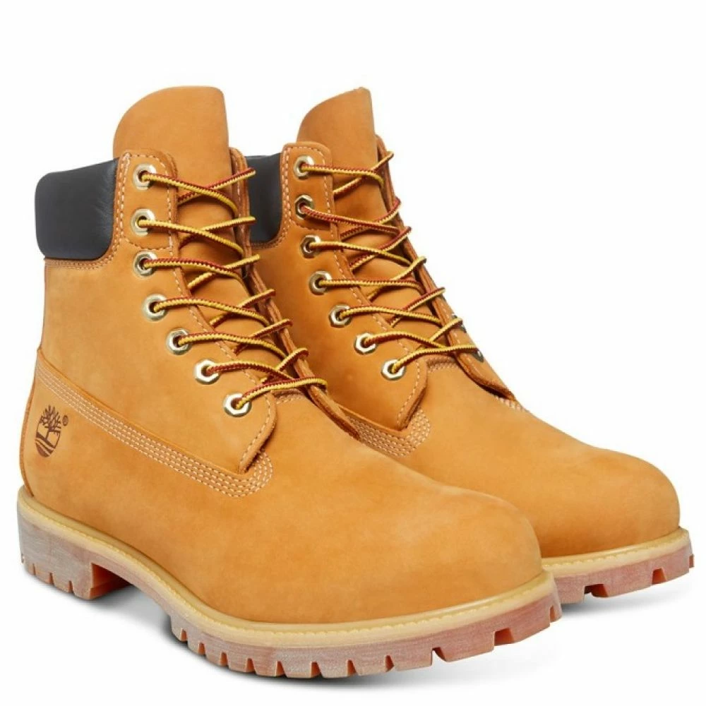 Timberland Men's Icon 6 Inch Premium Boot In Wheat Nubuck 4 Timberland Men's Icon 6 Inch Premium Boot In Wheat Nubuck - Image 2