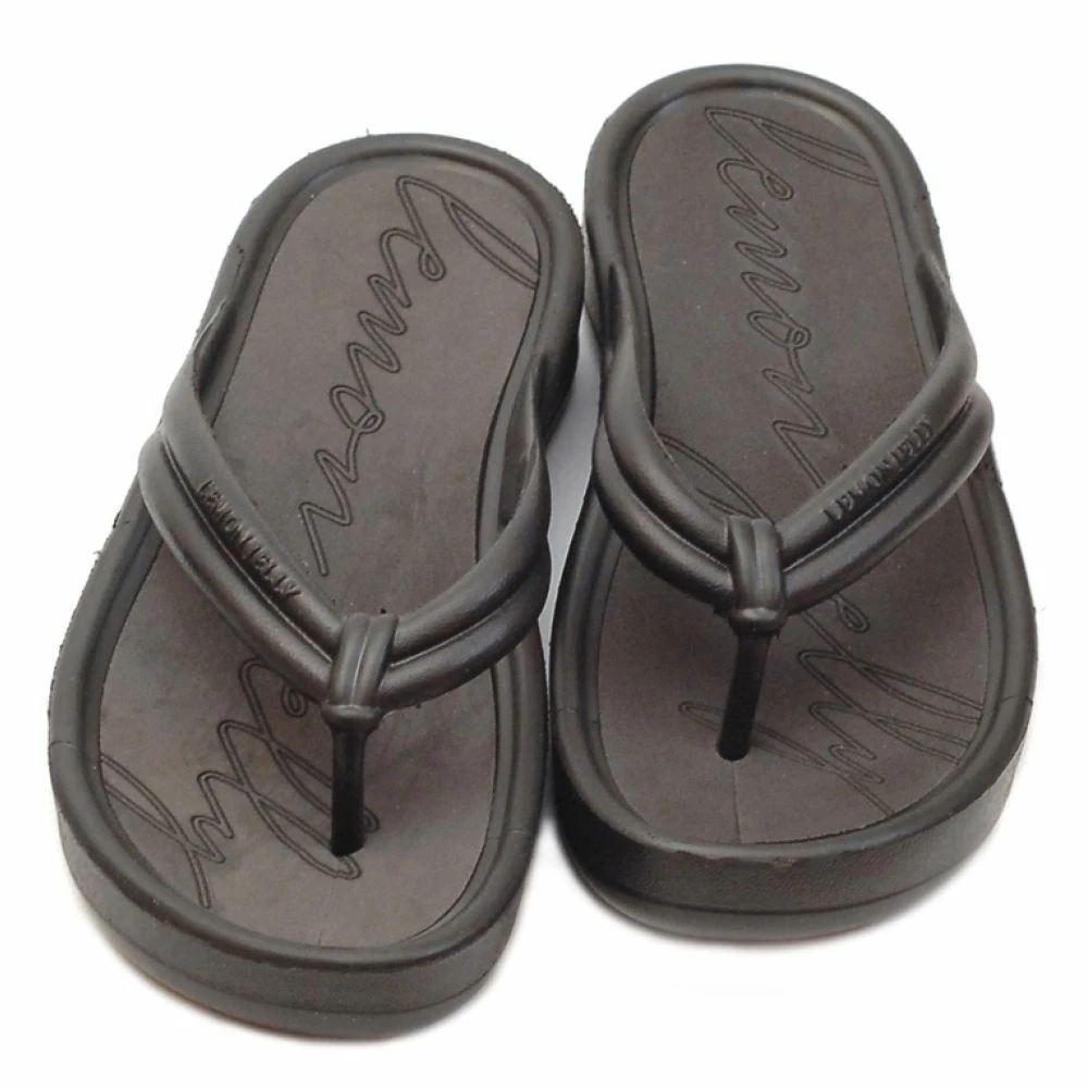 Lemon Jelly Women's Mare Flip Flips In Black 4 Lemon Jelly Women's Mare Flip Flips In Black - Image 2