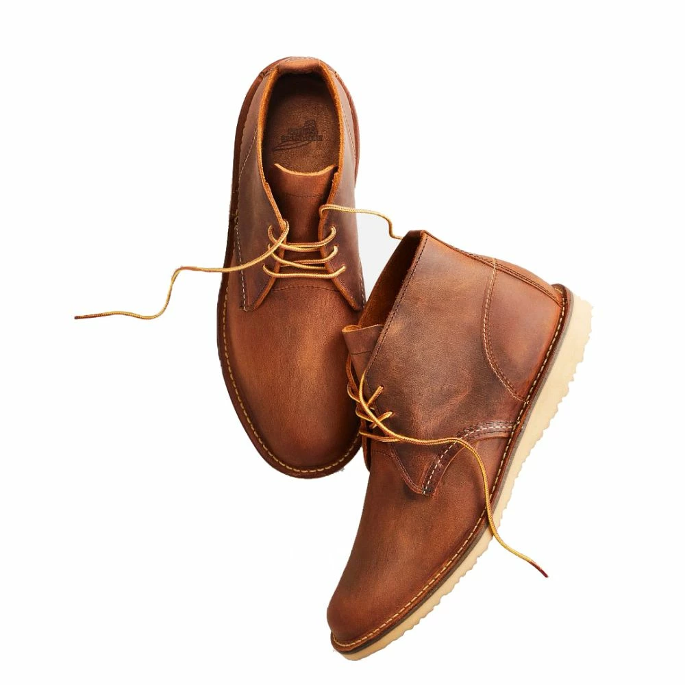 Red Wing Shoes Red Wing Men's Weekender Chukka 3322 In Copper 6 Red Wing Shoes Red Wing Men's Weekender Chukka 3322 In Copper - Image 4