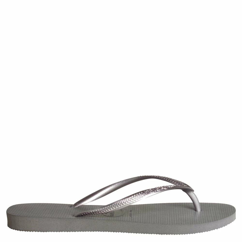 Havaianas Women's Slim Flip Flop In Steel Grey 5 Havaianas Women's Slim Flip Flop In Steel Grey - Image 3