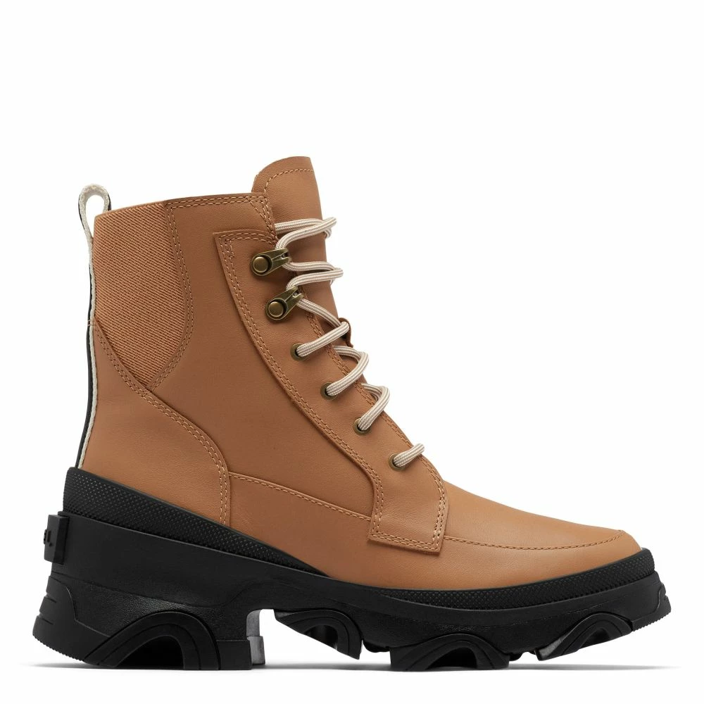 Sorel Women's Brex Lace Bootie In Tawny Buff/Natural 3 Sorel Women's Brex Lace Bootie In Tawny Buff/Natural