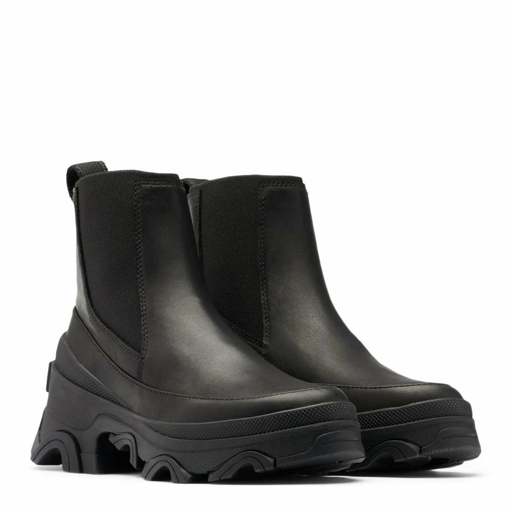 Sorel Women's Brex Chelsea Bootie In Black/Black 4 Sorel Women's Brex Chelsea Bootie In Black/Black - Image 2