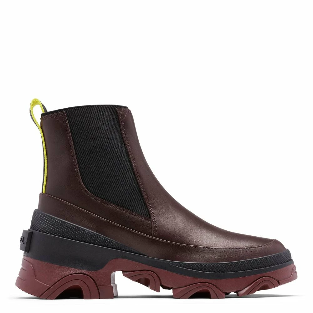 Sorel Women's Brex Chelsea Boot In New Cinder/Black 3 Sorel Women's Brex Chelsea Boot In New Cinder/Black