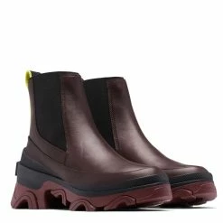 Alternative view of Sorel Women's Brex Chelsea Boot In New Cinder/Black