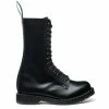 Solovair 14 Eye Derby Boot In Black Hi-Shine -Havaianas Shop sv 14 bk 109 1 1100x