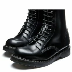 Solovair 14 Eye Derby Boot In Black Hi-Shine 7 Solovair 14 Eye Derby Boot In Black Hi-Shine -Havaianas Shop sv 14 bk 109 3 1100x