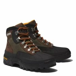 Alternative view of Timberland Men's Euro Hiker Shell Toe Boots In Dark Brown Nubuck
