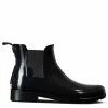 Hunter Women's Refined Gloss Slim Fit Chelsea Boots In Black 2 Hunter Women's Refined Gloss Slim Fit Chelsea Boots In Black -Havaianas Shop wfs2201rgl 1100x